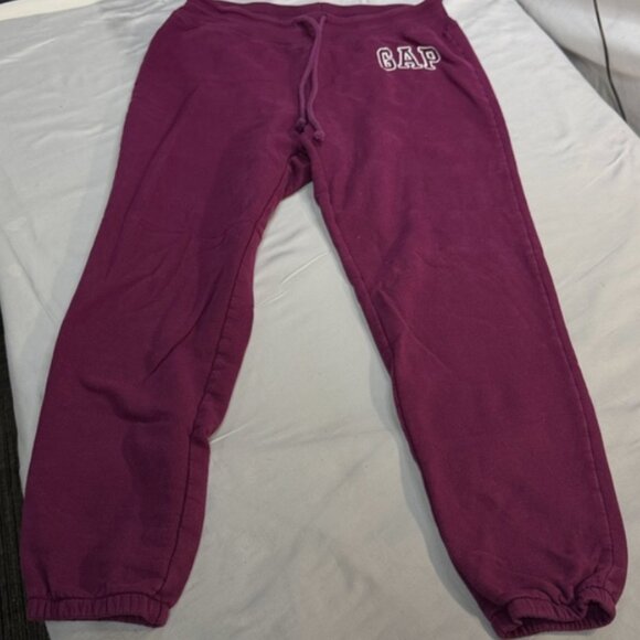 GAP - Burgundy Joggers/Sweatpants - Picture 1 of 3
